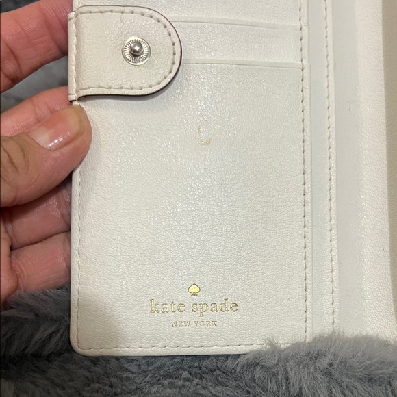 Kate Spade 🌺 HOST PICK 🌺 Ice Cream Print Wallet - White and Pink | GUC - Picture 5 of 7